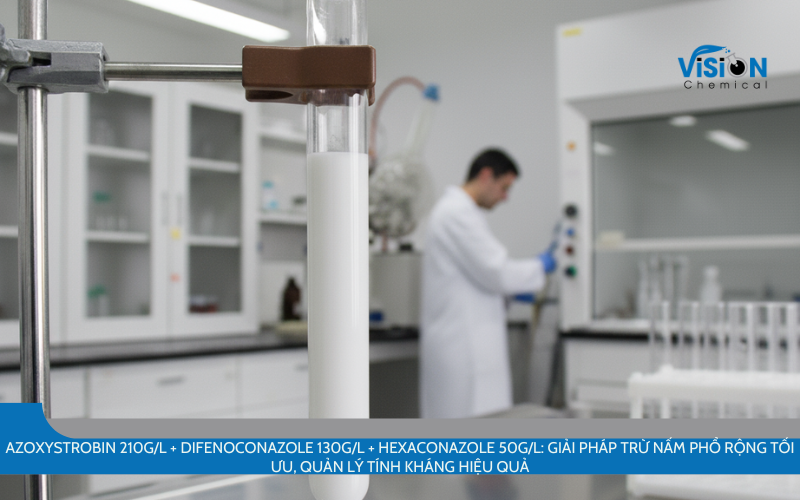 Azoxystrobin 210g/l + Difenoconazole 130g/l + Hexaconazole 50g/l