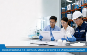 Cách đọc SDS hóa chất