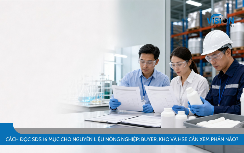 Cách đọc SDS hóa chất