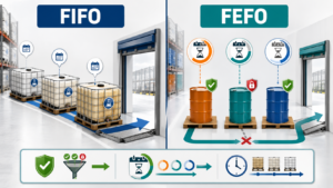 FIFO và FEFO trong kho nguyên liệu